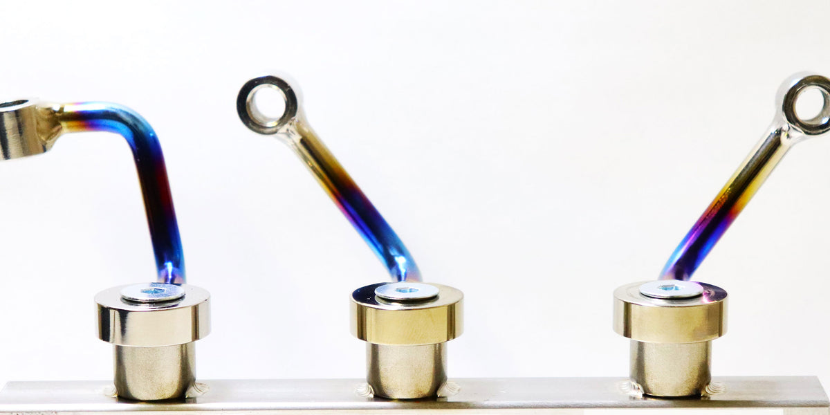 エスエスピーファクトリー　チタン製リザーバータンクステーブレーキ側TYPE B | チタン製リザーバータンクステーブレーキ側TYPE C TRS-TC | バンジョーボルト・ブレーキ取付パーツ | 車＆バイク